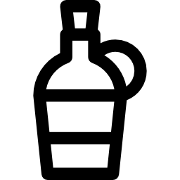 vecchia bottiglia icona
