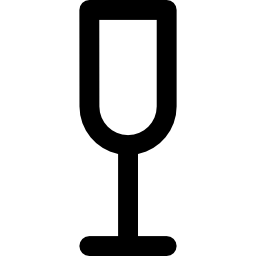 klein glas icoon