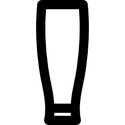 vaso de pinta icono