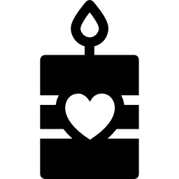 vela de amor icono