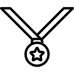 médaille de football américain Icône