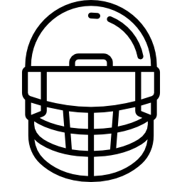 fútbol americano helmet icono