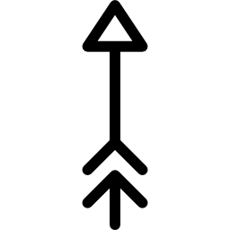 flecha nativa americana icono