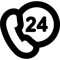 24 hours Support icon