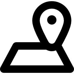 地図とプレースホルダー icon