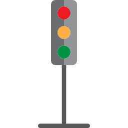 Traffic light icon