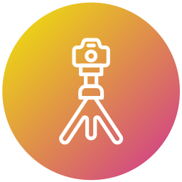 Tripod stand icon