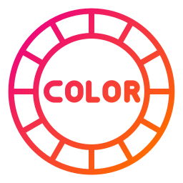 색상 icon