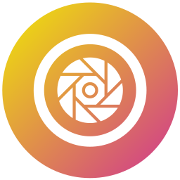 Camera lens icon