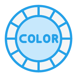 색상 icon