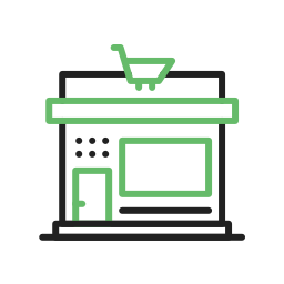 Retail store icon