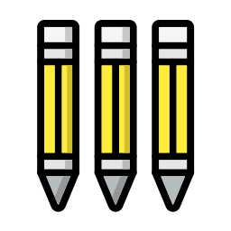lápices icono