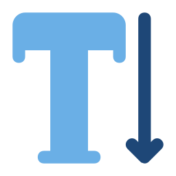 vertikaler typ icon