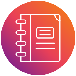 Spring notebook icon