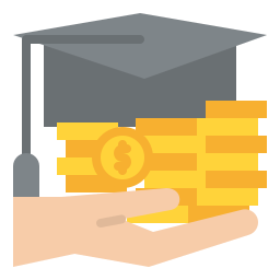 Education funding icon