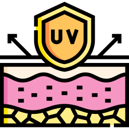 protección uv icono