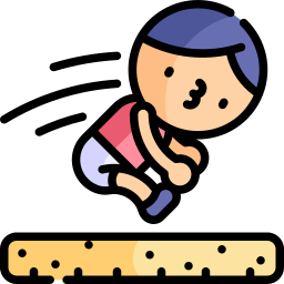 Long jump icon