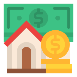 Инвестиции в дом иконка