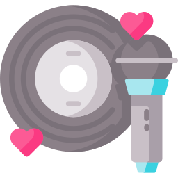 vinyl-scheibe icon