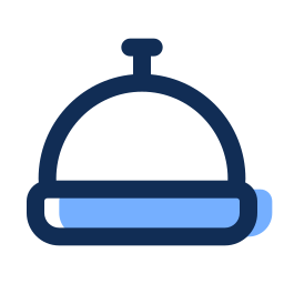 Desk bell icon