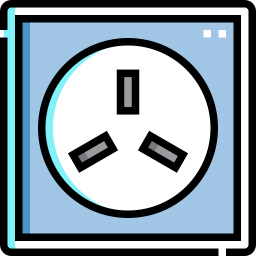 電源ソケット icon