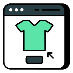 Online shop icon