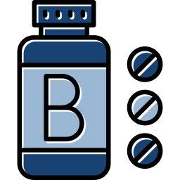 vitamina b icono