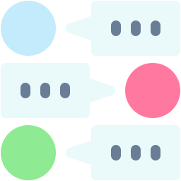 Chat bubble icon