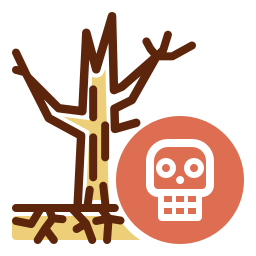 Árvore morta Ícone