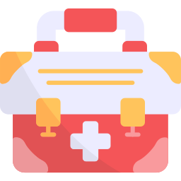 First aid kit icon