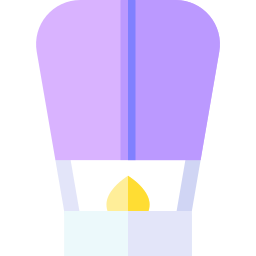 Sky lantern icon