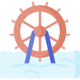 Water turbine icon