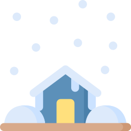 Густой снег иконка