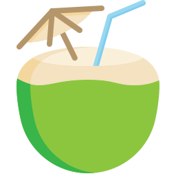 kokosnootwater icoon
