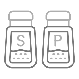 Salt and pepper icon