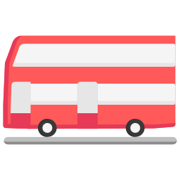 Double decker bus icon