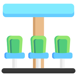 zitplaatsen icoon