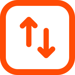 Up and down arrow icon