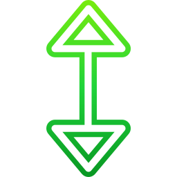 Up and down arrow icon