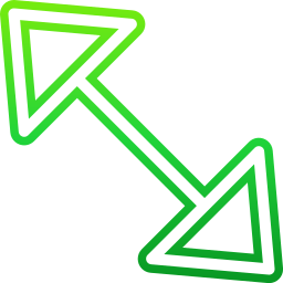 Diagonal arrow icon