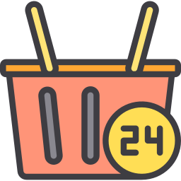 Shopping basket icon