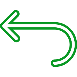 Turn left icon