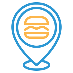 hamburguesa de comida rapida icono