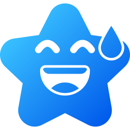 Laugh-beam icon