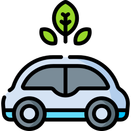 Зеленый автомобиль иконка