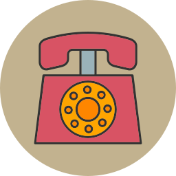 telefono viejo icono