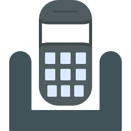 Cordless phone icon