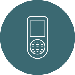 Old phone icon