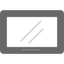 pantalla de la tableta icono