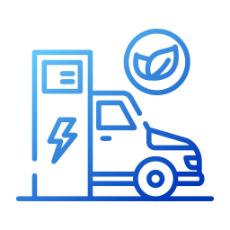 Electric car icon